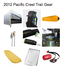 2012 PCT Gear on Pinterest