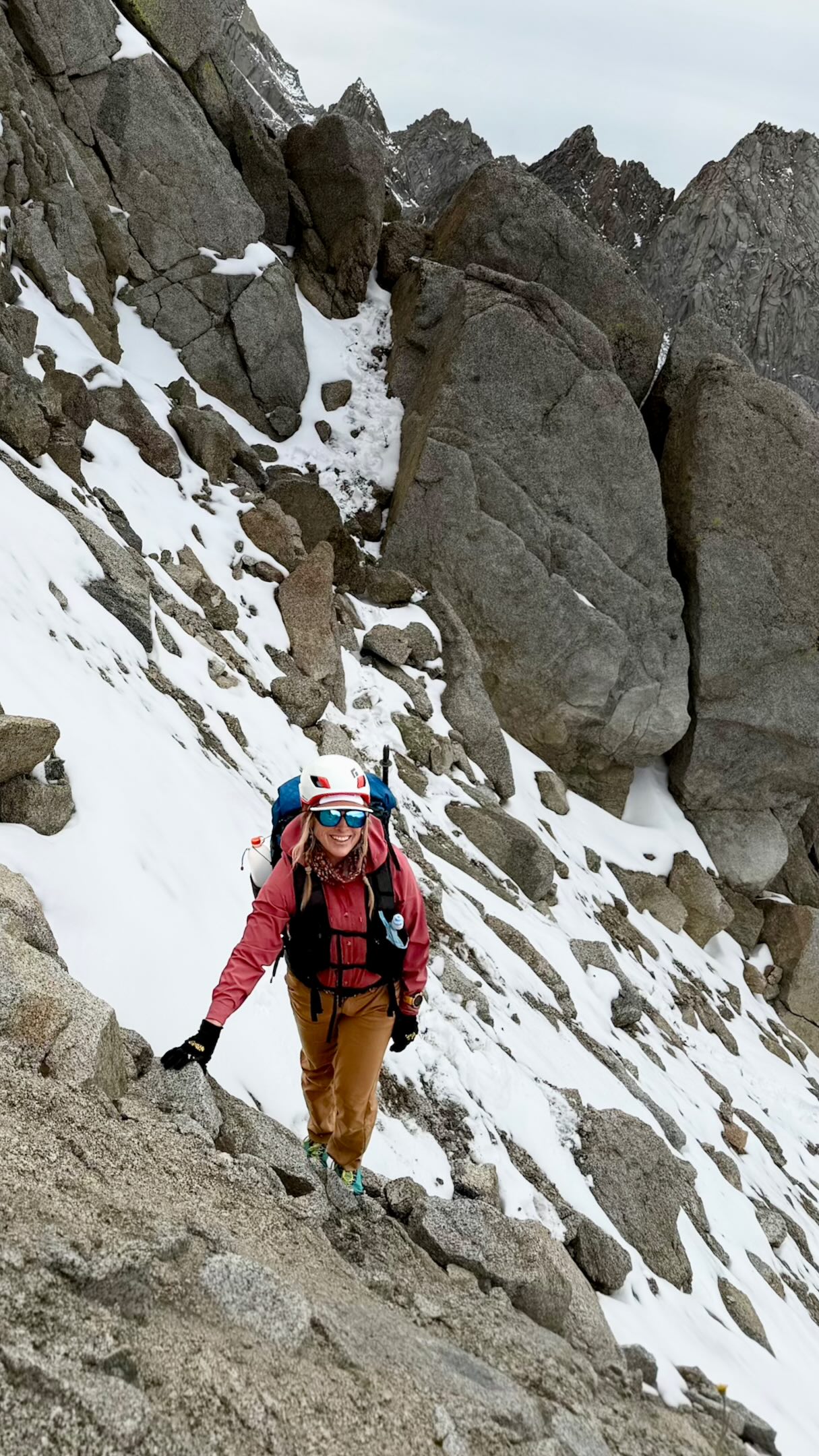Eastern Sierra High Route — Day 9 | Middle Fork Bishop Creek → Tarn Below Ski Mountaineers Peak 🌄💦❄️💪🏔️🌅