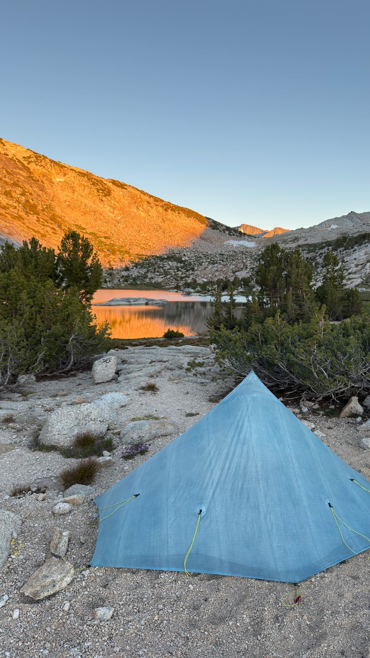 Quick recap from Days 2 & 3 hiking Steve Roper’s Sierra High Route southbound. 
From the icy and loose crossing of Sky Pilot Col, through the wild granite and tarns of the Harvey Monroe Hall Natural Area, into Tuolumne Meadows for a much-appreciated resupply by Mathew’s family, then back into the high country on the Rafferty Creek Trail to camp at beautiful Vogelsang Lake.

#SierraHighRoute #HighRoute #SierraNevada #Backpacking