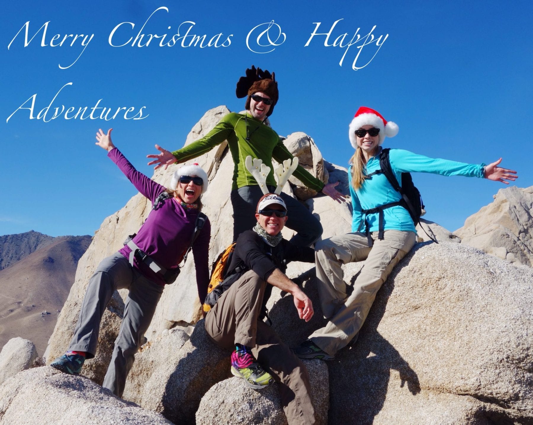 Merry Christmas from Five Fingers Peak