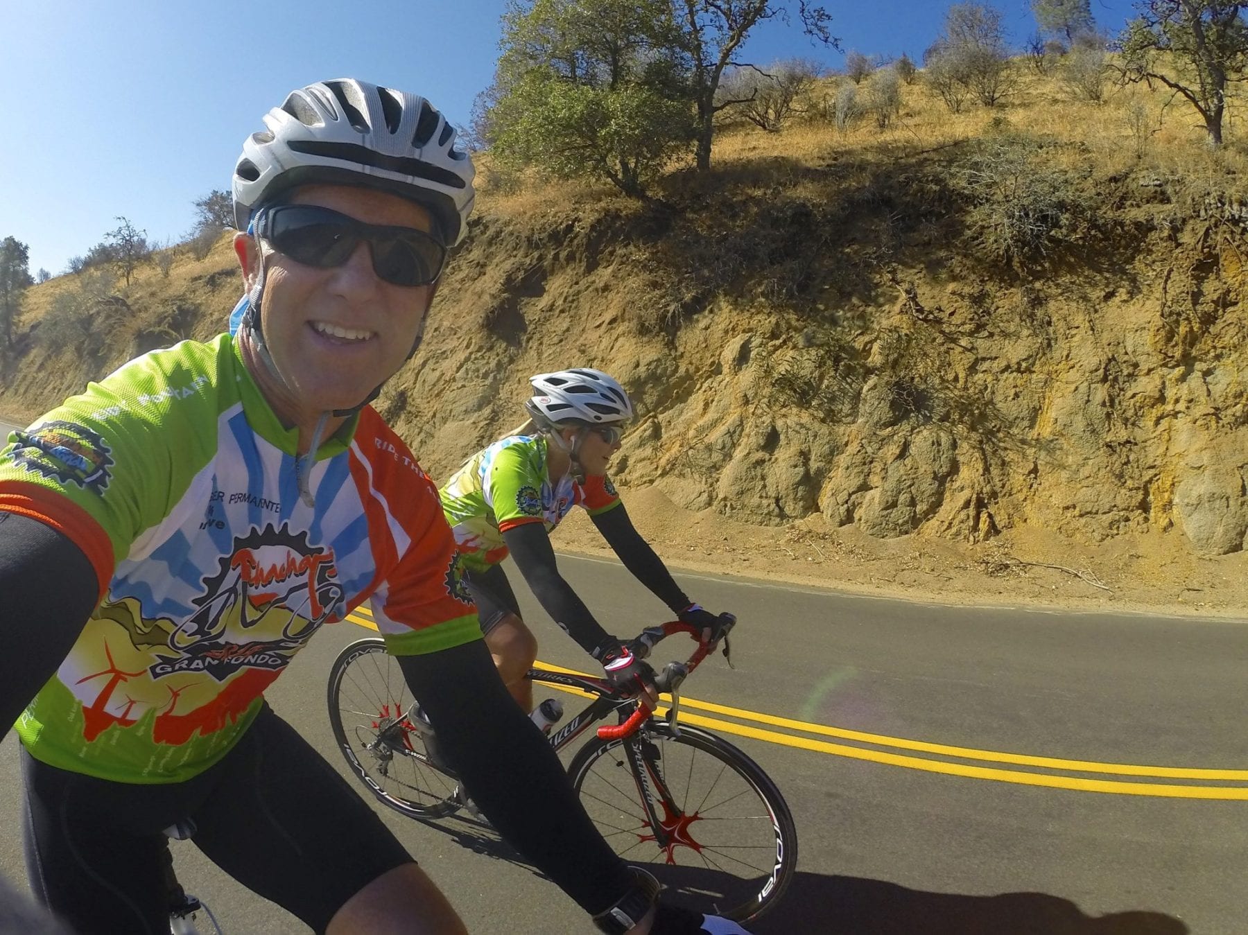 Riding up Lion's Trail at Kern Wheelman's Spooktacular