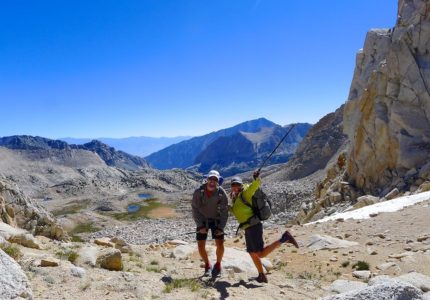 top of col between Granite Park & Bear Lakes Basin