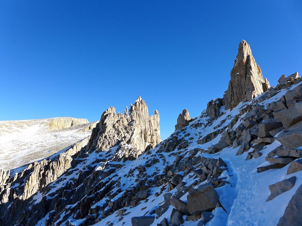 Mount Whitney far left