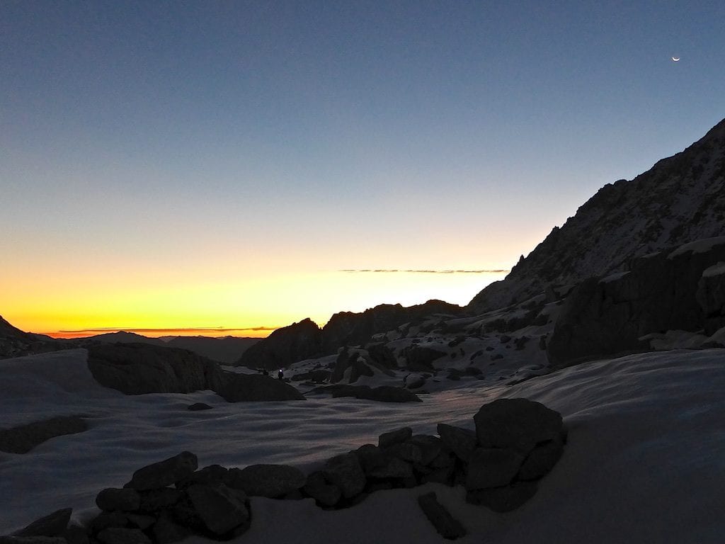 Daybreak Mount Whitney