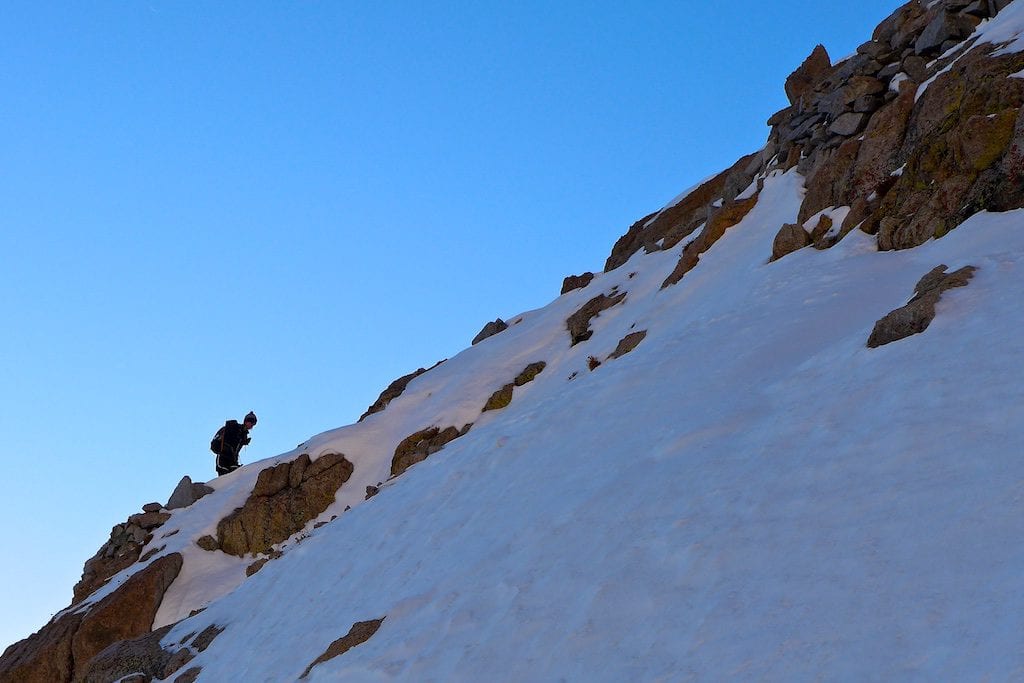 Stealthy climbing