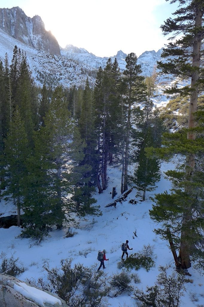 Heading up - North Fork Big PIne Creek Trail