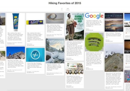 Hiking Favorites of 2015 on PInterest