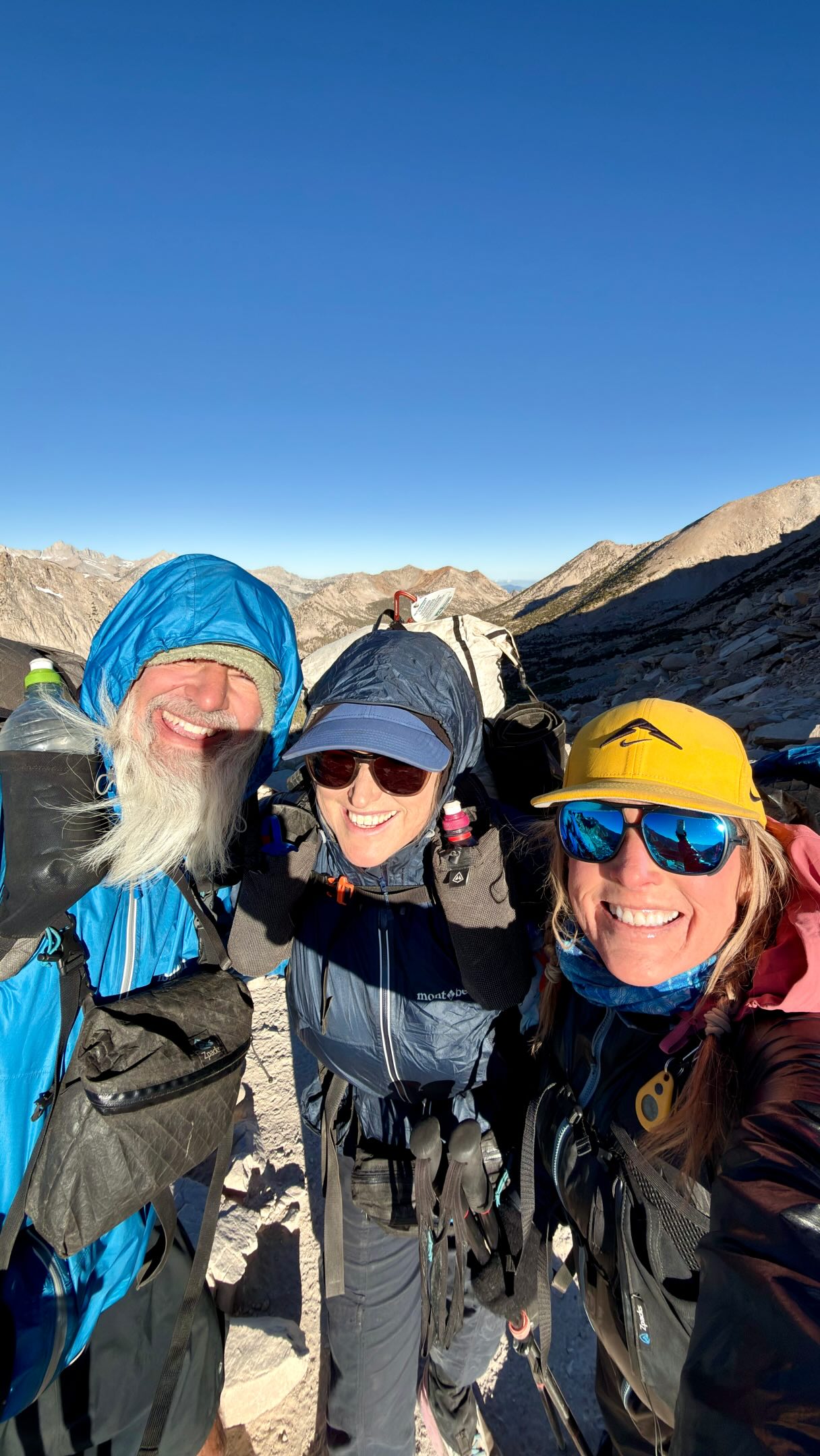 Quick recap from days 4-6 of hiking Sequoia/Kings Canyon Big Loop.  High Sierra Trail > JMT > Forester Pass > Kearsarge Pass