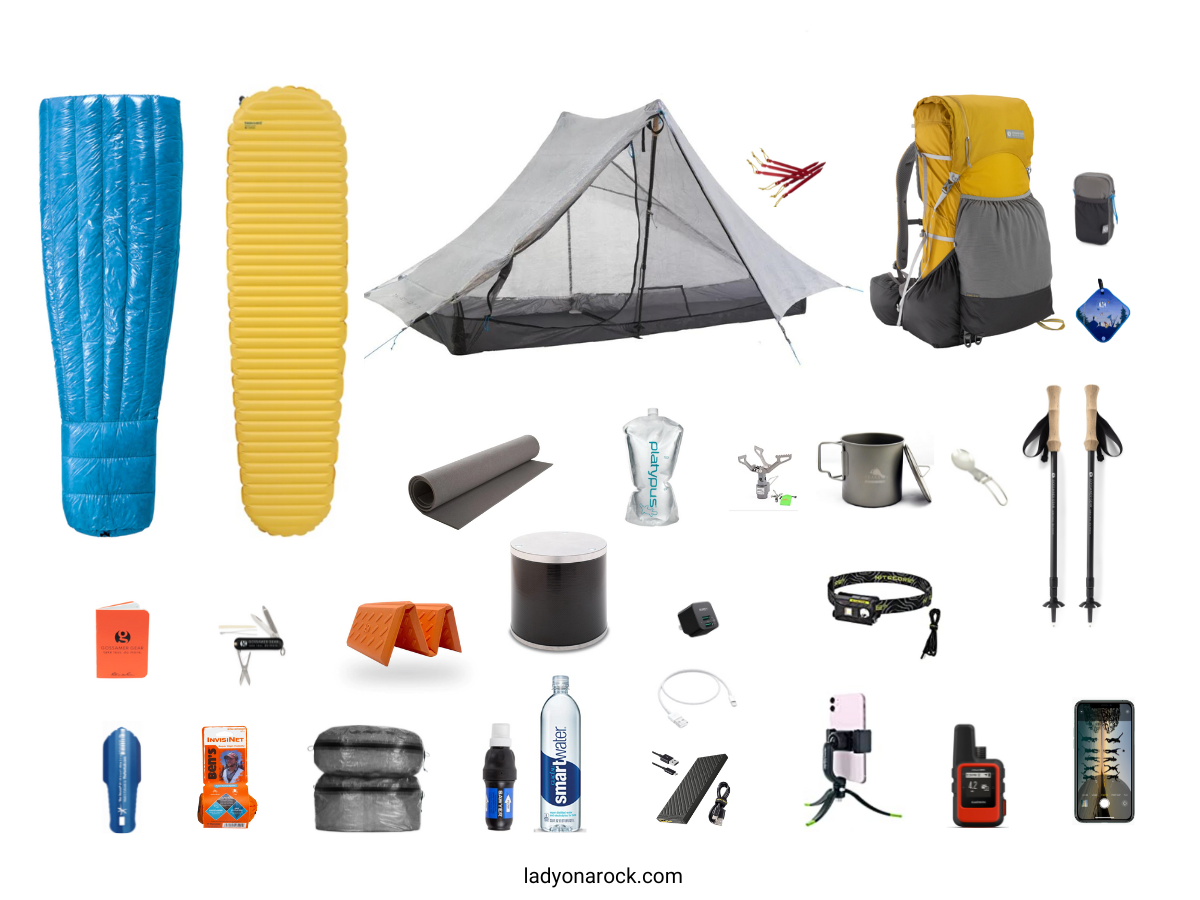 John Muir Trail Gear List