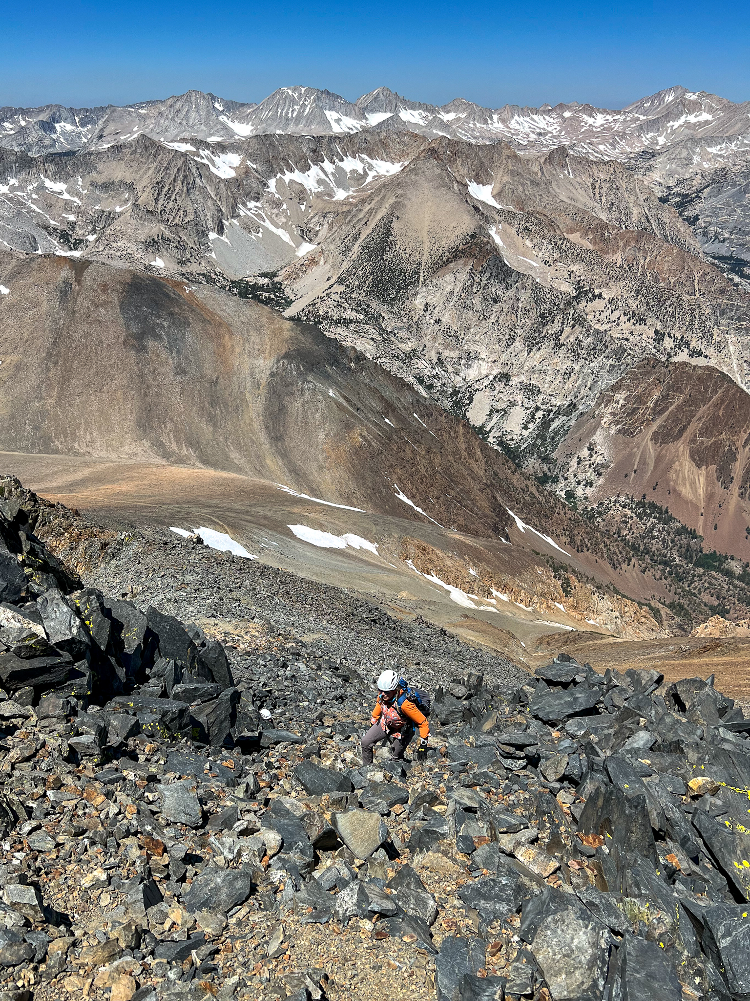 Climbing Up the Ridgeline