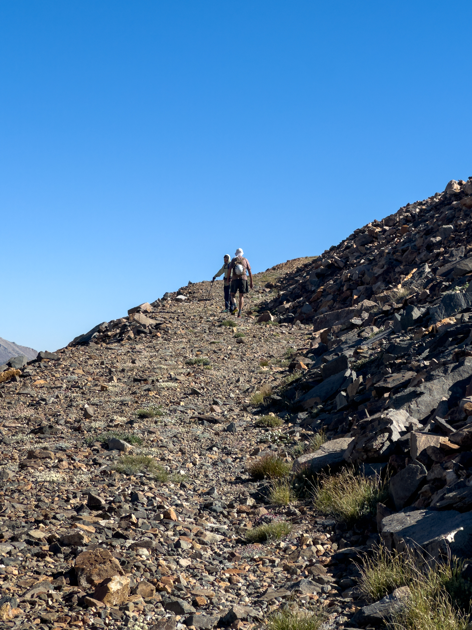 Mining Road after the Saddle